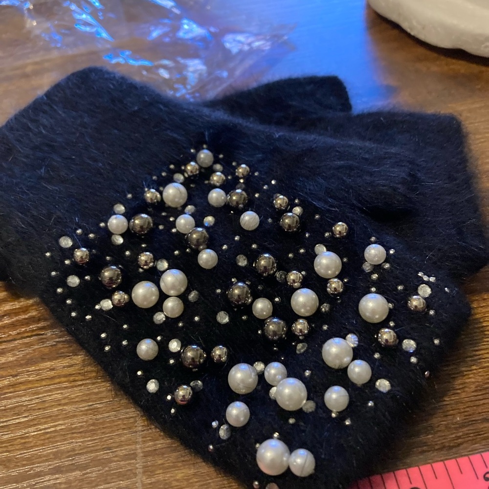 Selene L fingerless winter mittens/gloves - Picture 3 of 7